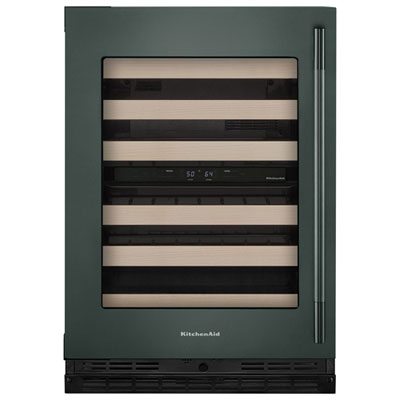 Cellier Autonome De 46 Bouteilles Sous Le Comptoir De Kitchenaid (Kuwl524Sjp) - Genévrier