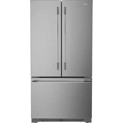 KitchenAid 36" 21.9 Cu. Ft. French Door Refrigerator with Water Dispenser (KRFC136TPS) - PrintShield Stainless I love how the bins are very sturdy as well as the drawers