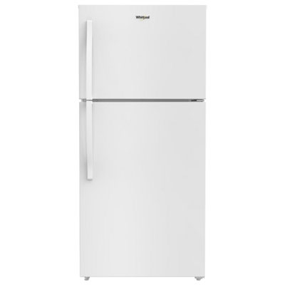 Réfrigérateur À Congélateur Supérieur 19,3 Pi³ 30 Po De Whirlpool (Wrtx7419Sw) - Blanc