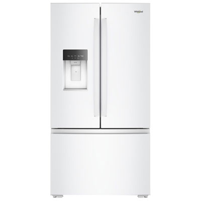 Whirlpool 36" 23.4 Cu. Ft. French Door Refrigerator with Water & Ice Dispenser (WRFC5036RW) - White Love this refrigerator!