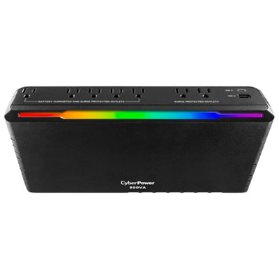 Système Ups D'alimentation Sans Coupure De 950 Va De Cyberpower (Gx950Uc) - Noir 