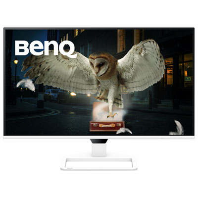Moniteur De Jeu Del Ips Hd 2K 200 Hz De 27 Po De Benq Avec Temps De Réponse Gris À Gris De 1 Ms (Ew270Q) - Blanc