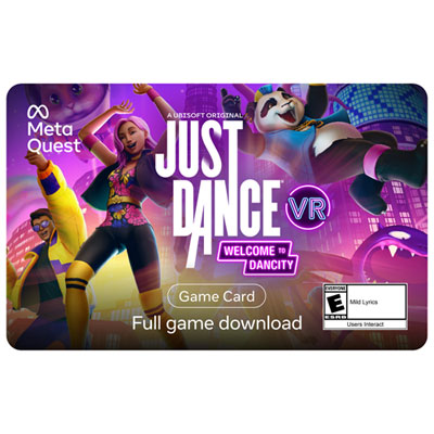 Carte-Cadeau Meta Quest - Just Dance Vr: Welcome To Dancity! - Téléchargement Numérique