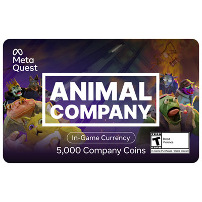 Carte-Cadeau Meta Quest - 5000 Pièces Pour Animal Company - Téléchargement Numérique