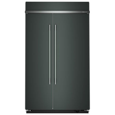 Réfrigérateur À Congélateur Juxtaposé 30 Pi³ 48 Po De Kitchenaid (Kbsn748Sjp) - Genévrier After waiting for a month I finally received this refrigerator just before Christmas,  I love it