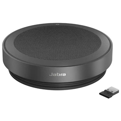 Boîte Ouverte - Haut-Parleur Mains Libres Sans Fil Speak2 75 De Jabra - Gris Foncé