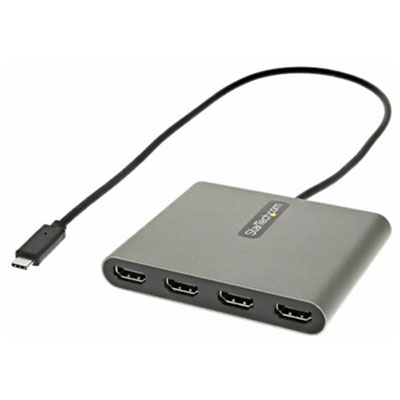 Boîte Ouverte - Adaptateur Usb-C À 4 Ports Hdmi De Startech (Usbc2Hd4)