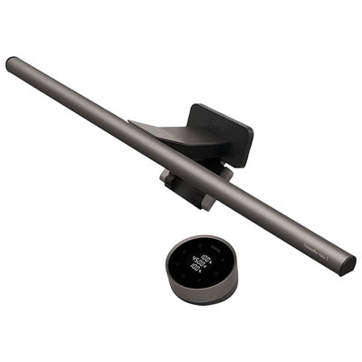 Barre Lumineuse Del Pour Moniteur Screenbar Halo 2 De Benq Avec Télécommande (Sbh2Grey01) - Gris Foncé