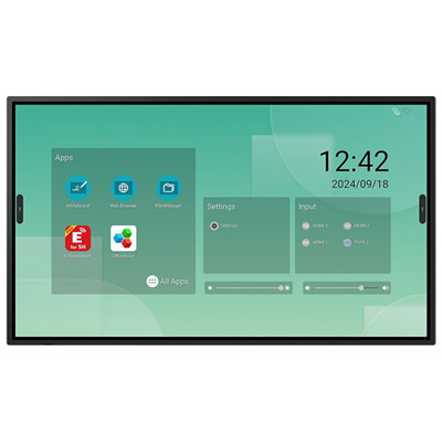 Sharp 43" LM Series 4K UHD Android OS Interactive Commercial Display (PNLM431)