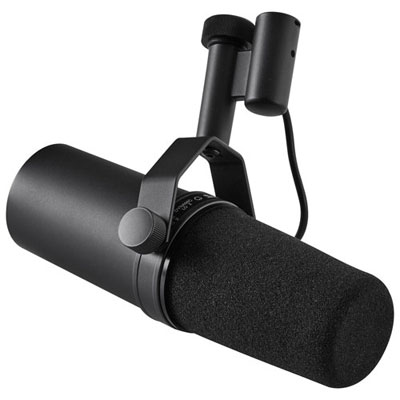 Open Box - Shure SM7B Dynamic Vocal/Podcast XLR Microphone - Black