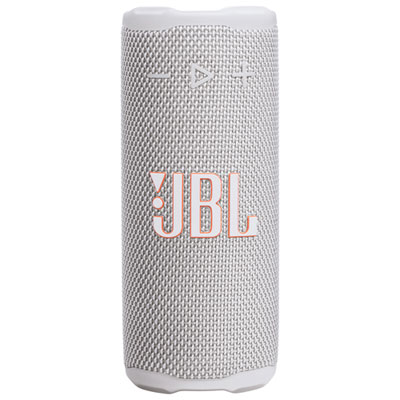 Haut-Parleur Sans Fil Bluetooth Résistant Aux Éclaboussures Grip De Jbl - Blanc What I love most is how effortless it is
