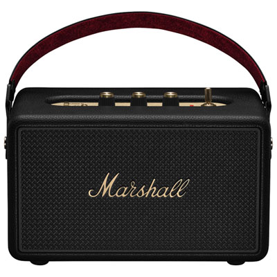 Haut-Parleur Sans Fil Bluetooth Étanche Kilburn Iii De Marshall - Noir Et Laiton Best portable speaker