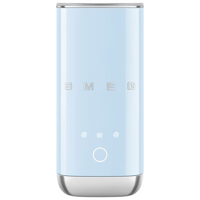 Smeg 50's Style Electric Milk Frother - Pastel Blue