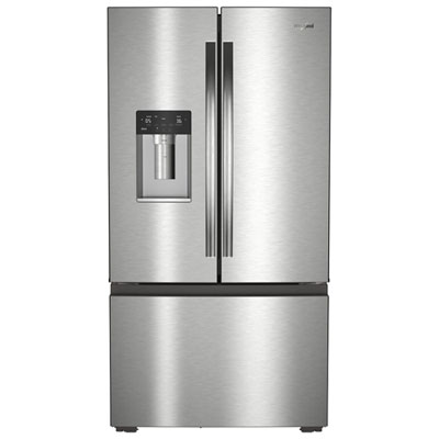 Whirlpool 36" 23.4 Cu. Ft. French Door Refrigerator with Water Dispenser (WRFC5236RZ) - Stainless Steel Great purchase