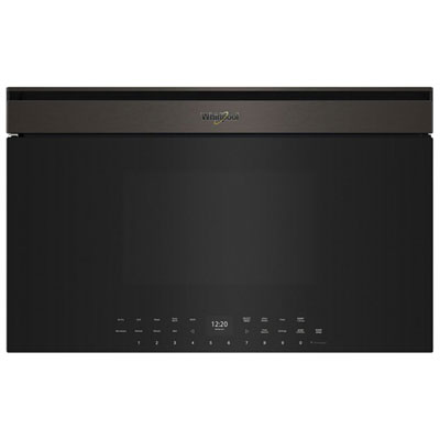 Whirlpool Built-In Microwave - 1.1 Cu. Ft. - Black Stainless Finish