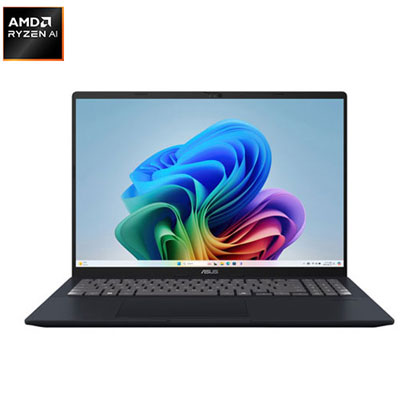 Boîte Ouverte - Portable Copilot+ Pc De 16 Po Vivobook D'asus - Bleu Calme (Ryzen Ai 7 350 D'amd/ram 32 Go/ssd 1 To/windows 11)