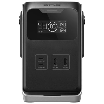 Station De Recharge Compacte De Camping Trail D'ecoflow - 220 W/192 Wh (Ecf09T200)