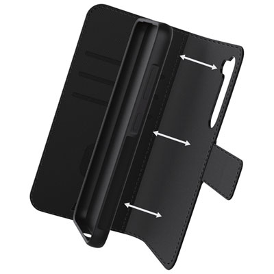 Étui-Portefeuille Switch De Tuff8 Pour Galaxy S25 Fe - Noir