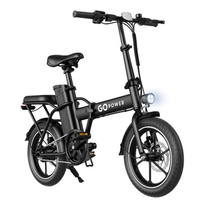Vélo De Ville Électrique Repliable Goray De Gopowerbike (Moteur 350W/autonomie Jusqu'à 30,6Km/vitesse Maximale 32 Km/h) - Noir Put in for a return with best buy they are great for returns no problems dropped off at local best buy