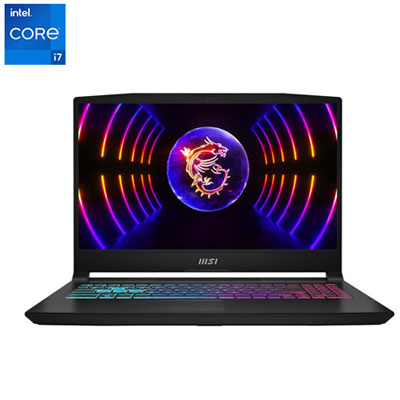 Portable De Jeu De 15,6 Po Katana 15 De Msi - Noir (Core I7-13620H D'intel/ram 16 Go/ssd 1 To/geforce Rtx 4050/windows 11 Famille)