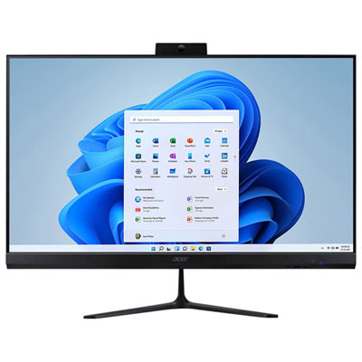 Boîte Ouverte - Ordinateur Tout-En-Un Aspire C27 D'acer (Ryzen 7 5700U D'amd/ram 16 Go/ssd 1 To/windows 11)