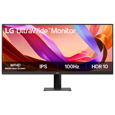 Open Box - LG 29" UltraWide Full HD 100Hz 5ms GTG IPS LED Monitor (29U511A-B) - Black