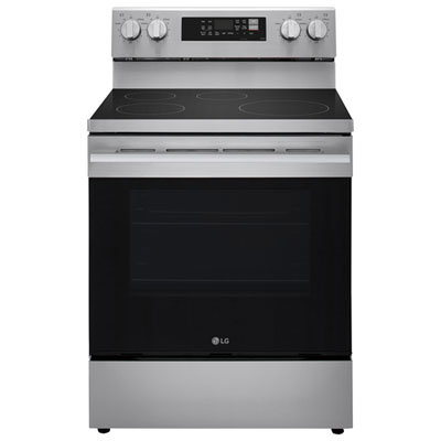 LG 30" 6.3 Cu. Ft. True Convection Freestanding Induction Air Fry Range (LRIN6323YE) - Stainless Steel