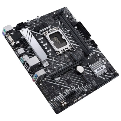 ASUS PRIME H610M-A D4-CS ATX Motherboard for 12/13/14th Gen Intel CPUs