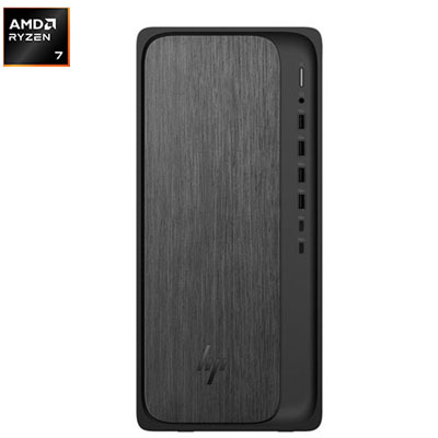 Boîte Ouverte - Ordinateur De Bureau Omnidesk De Hp - Noir (Ryzen 7 8700G D'amd/ram 16 Go/ssd 1 To)
