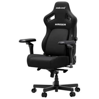 Anda Seat Kaiser 4 XL Premium Ergonomic Faux Leather Gaming Chair - Carbon Black