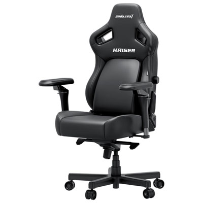 Anda Seat Kaiser 4 XL Premium Ergonomic Faux Leather Gaming Chair - Black