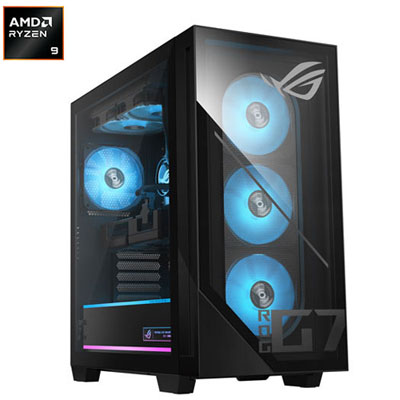 ASUS ROG GM700 Gaming PC (AMD Ryzen 9 9950X 3D/64GB RAM/2TB SSD/GeForce RTX 5080 PRIME/Windows 11)