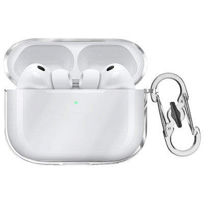 Étui Air Guard Classic De Logiix Avec Mousqueton Pour Airpods Pro 3