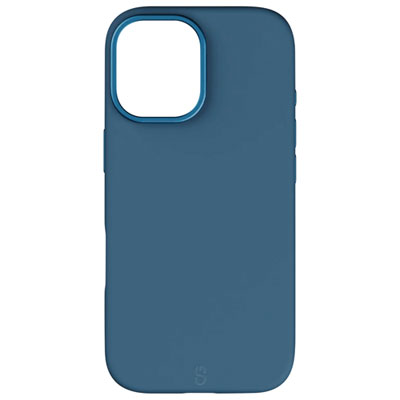 LOGiiX Vibrance Silicone Case with MagSafe for iPhone 17 - Cornflower Blue