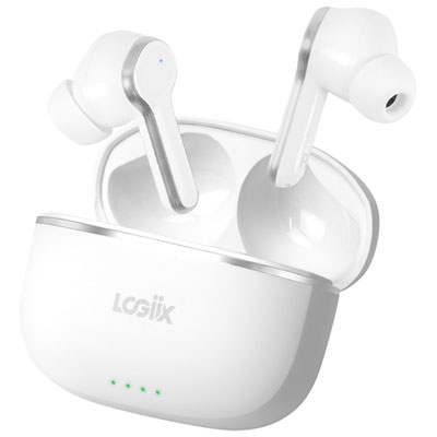 Écouteurs Boutons À Suppression Active Du Bruit Vibrance Melody De Logiix - Blanc
