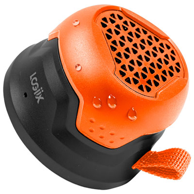 Haut-Parleur Sans Fil Bluetooth Blue Piston Active De Logiix - Noir/orange