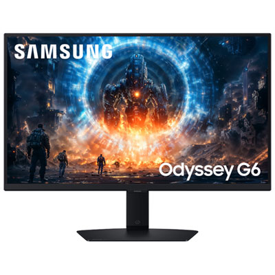 Moniteur G-Sync Freesync Ips Qhd Gàg 350 Hz 1 Ms 27 Po Odyssey G6 De Samsung (Ls27Fg602Enxza) - Noir