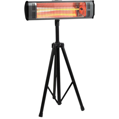Heat Storm Tradesman 1500W Weatherproof Infrared Heater with Tripod Mount (HS-1500-TT) - Black I bought it for the cats outside they love it