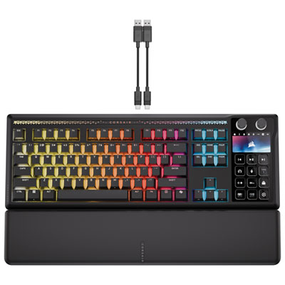 Corsair Galleon 100 SD Backlit Mechanical MLX Pulse Linear Mechanical Pre-Lubricated Gaming Keyboard with Stream Deck Buttons The BEST