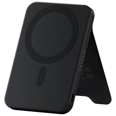 Satechi OntheGo 5000 mAh 15W USB-C Qi2 Wireless Power Bank - Black