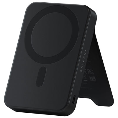 Satechi OntheGo 10000 mAh 15W USB-C Qi2 Wireless Power Bank - Black