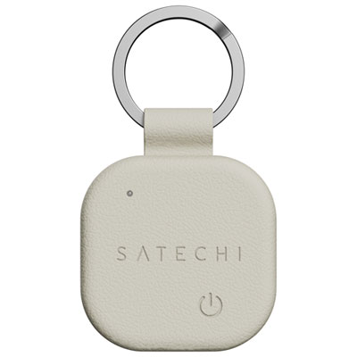 Satechi FindAll Vegan-Leather Keychain Tracker - Sand