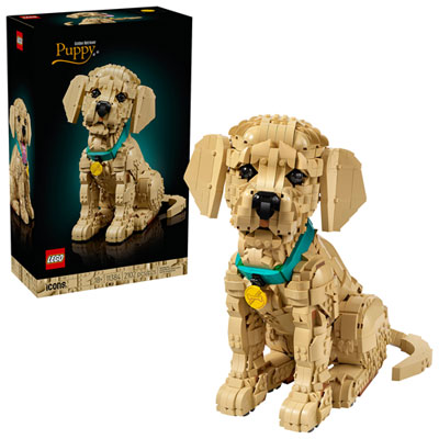 LEGO Icons: Golden Retriever Puppy - 2102 Pieces (11384)