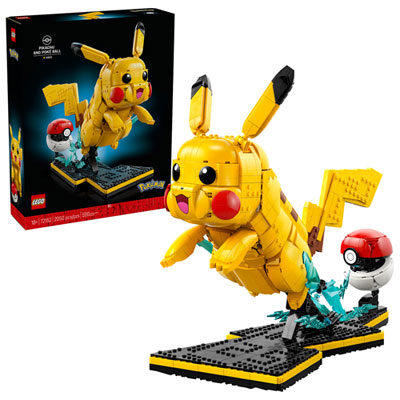 LEGO Pokemon: Pikachu and Poké Ball - 2050 Pieces (72152)