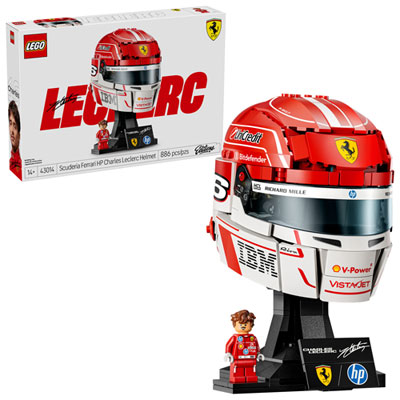 LEGO Editions: Scuderia Ferrari HP Charles Leclerc Helmet - 886 Pieces (43014) I love this Lego set