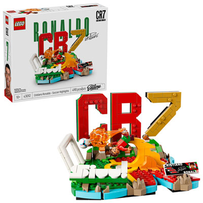 LEGO Editions: Cristiano Ronaldo Soccer Highlights - 490 Pieces (43012) Best football set ever released