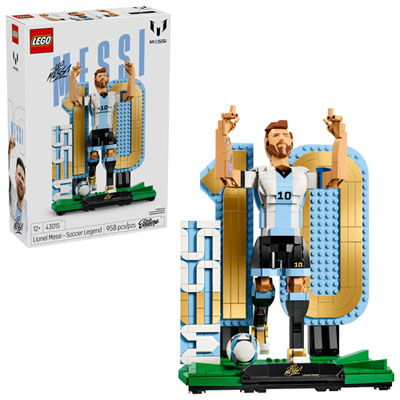 LEGO Editions: Lionel Messi Soccer Legend - 958 Pieces (43015) Best lego