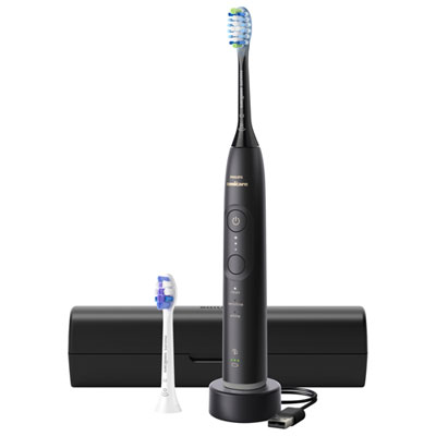 Philips Sonicare 6500 Series Rechargeable Toothbrush (HX7411/08) - Black I LOVE that you can get different types of brush heads (sensitive, etc)