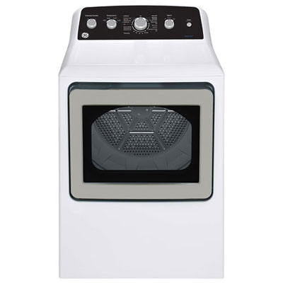 Open Box - GE 7.2 Cu. Ft. Electric Dryer (GTD49EBMRWS) - White - Scratch & Dent