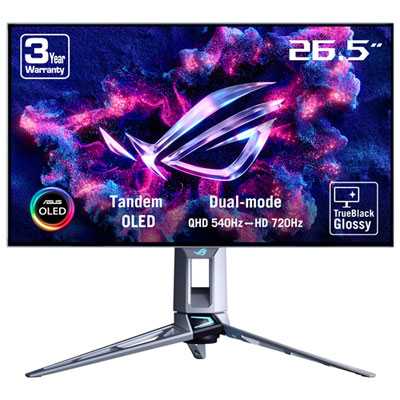 Moniteur De Jeu Del Qhd Gàg 540 Hz 0,02 Ms 27 Po Rog Swift D'asus (Pg27Aqwp-W) - Exclusivité Best Buy monitor has major banding for about 1 day I thought I was gonna have to return it but everything is great